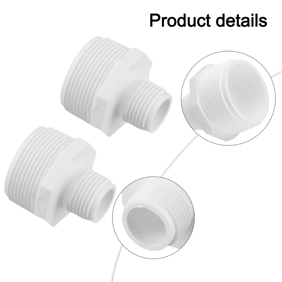 SIGURANTA Garden Hose Connector Adapter,3/4" GHT Male And 3/4" NPT Male Connectors