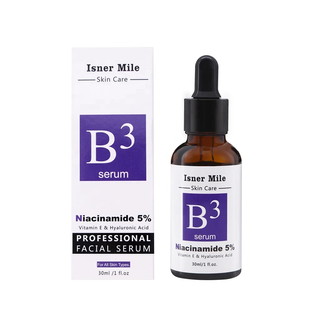 Isner Mile Niacinamide (Vitamin B3) 5% Serum for Anti-Aging and Reduces Appearance of Wrinkles/Acne Breakouts/Hyperpigmentation anti acne sos сыворотка интенсивная с эффектом сияния 15г