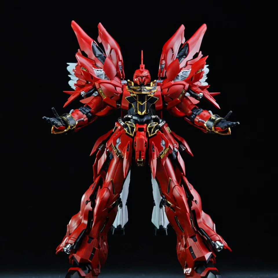 コメットテクノロジー シナンジュ MG 1/100 MSN-06S 赤い彗星組立