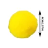 30Pcs 1.6"/4cm Cat Toy Balls Bulk Soft Kitten Pompon Toy Indoor Cats Interactive Play Training Toy Plush Balls Cats Favorite Toy 6