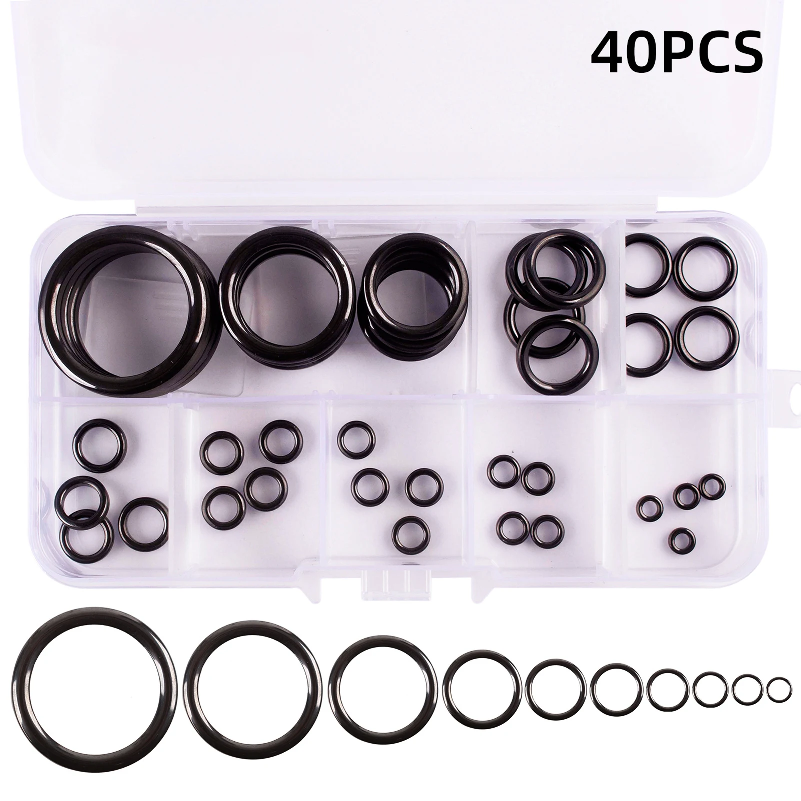 Angelruten-Reparatur satz Angelrute führungen Alkonitring-Set Ring verschleiß fester Keramik-Führungsring-Augen ersatz satz – Detail 8