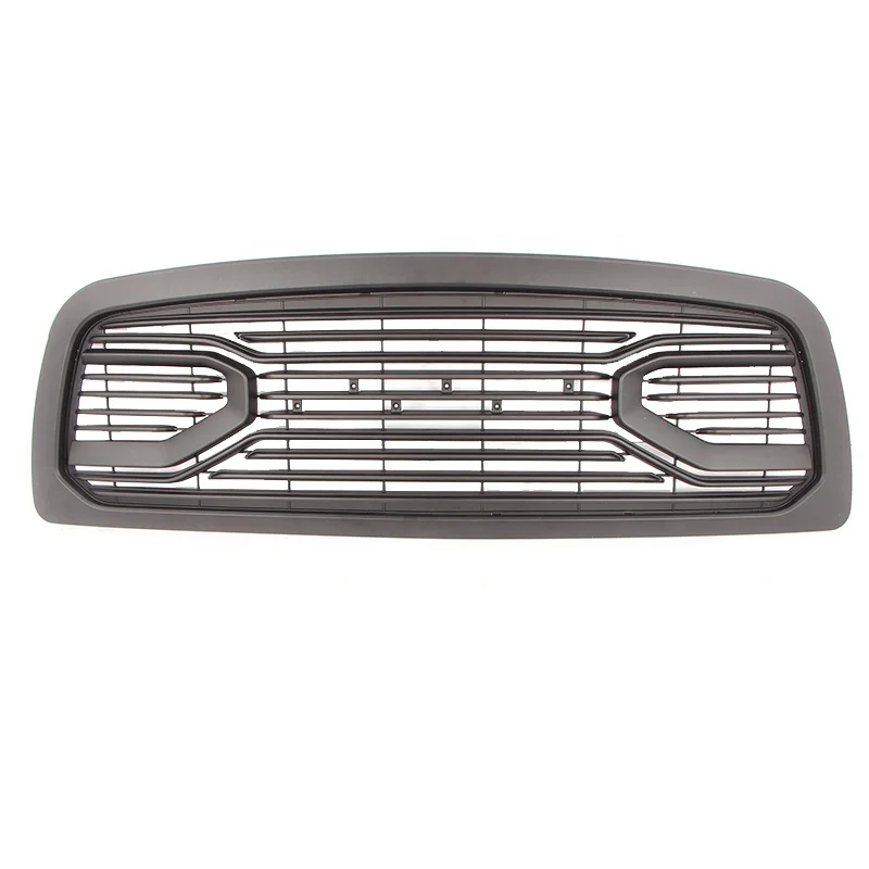 

2013-2018 pickup accessories ABS car front bumper grille with light for dodge ram 1500