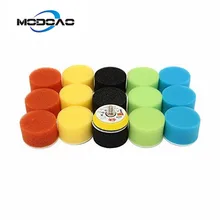 

3inch Car Polishing Disc 16 Pcs/Set Self-Adhesive Buffing Waxing Sponge Wool Wheel Polishing Pad For Car Polisher Drill Adapter