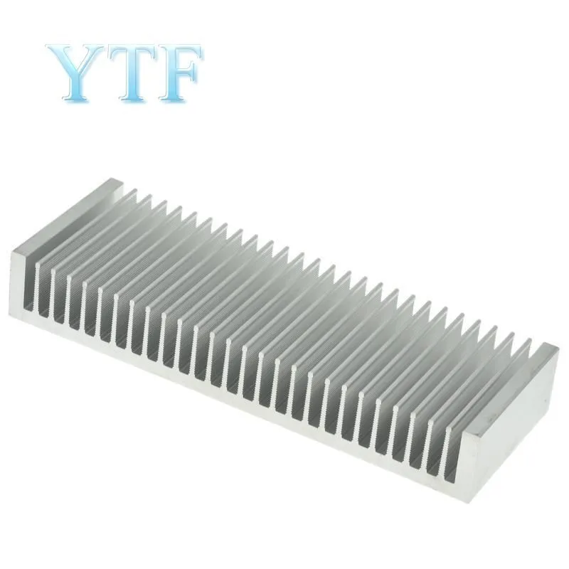Premium Ultra-Thick Aluminum Heat Sink (Silver, 200x70x30mm)