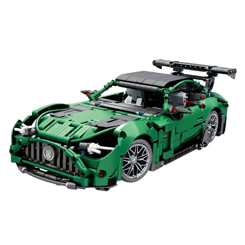 

IN STOCK 1:14 Technical City Supercar MOC Racing Car AMG Model Assembling Building Blocks Bricks Toys for Boys Birthday Gift Set
