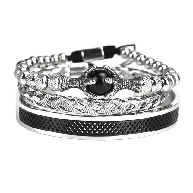 [알리익스프레스] 럭셔리한 매력을 더한 타이거 아이와 독수리 매력 팔찌: 완벽한 커플 쥬얼리