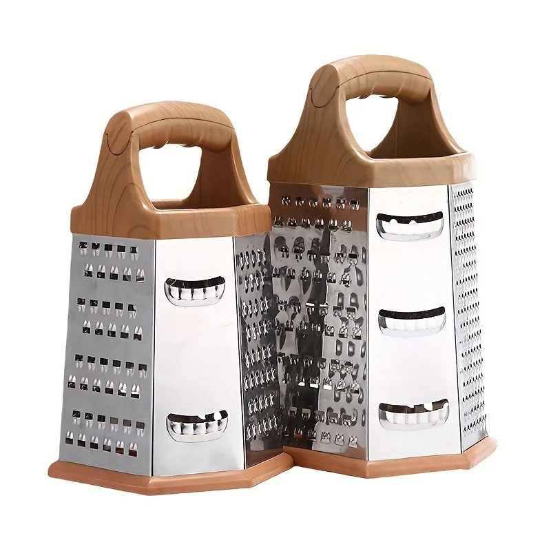 Multi Functional Vegetable Chopper, Household Cheese Slicer, Vegetable Slicer, 6-sided Manual Food Chopper, Kitchen Utensils