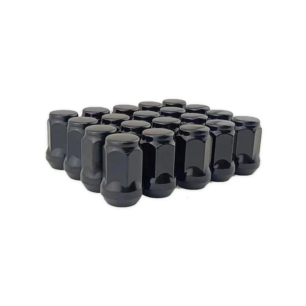 EZISOE Black 14x1.5 Closed End Bulge Acorn Lug Nuts - Mag Seat, 20 Pack For Land Rover LR3 LR4 Range Rover - View #12