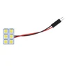 T10 5050 LED Interior Panel Car White Light Reading Lamp Universal Car Trunk Roof Dome Bulb 6 9 12 24 SMD Lights DC 12V 4
