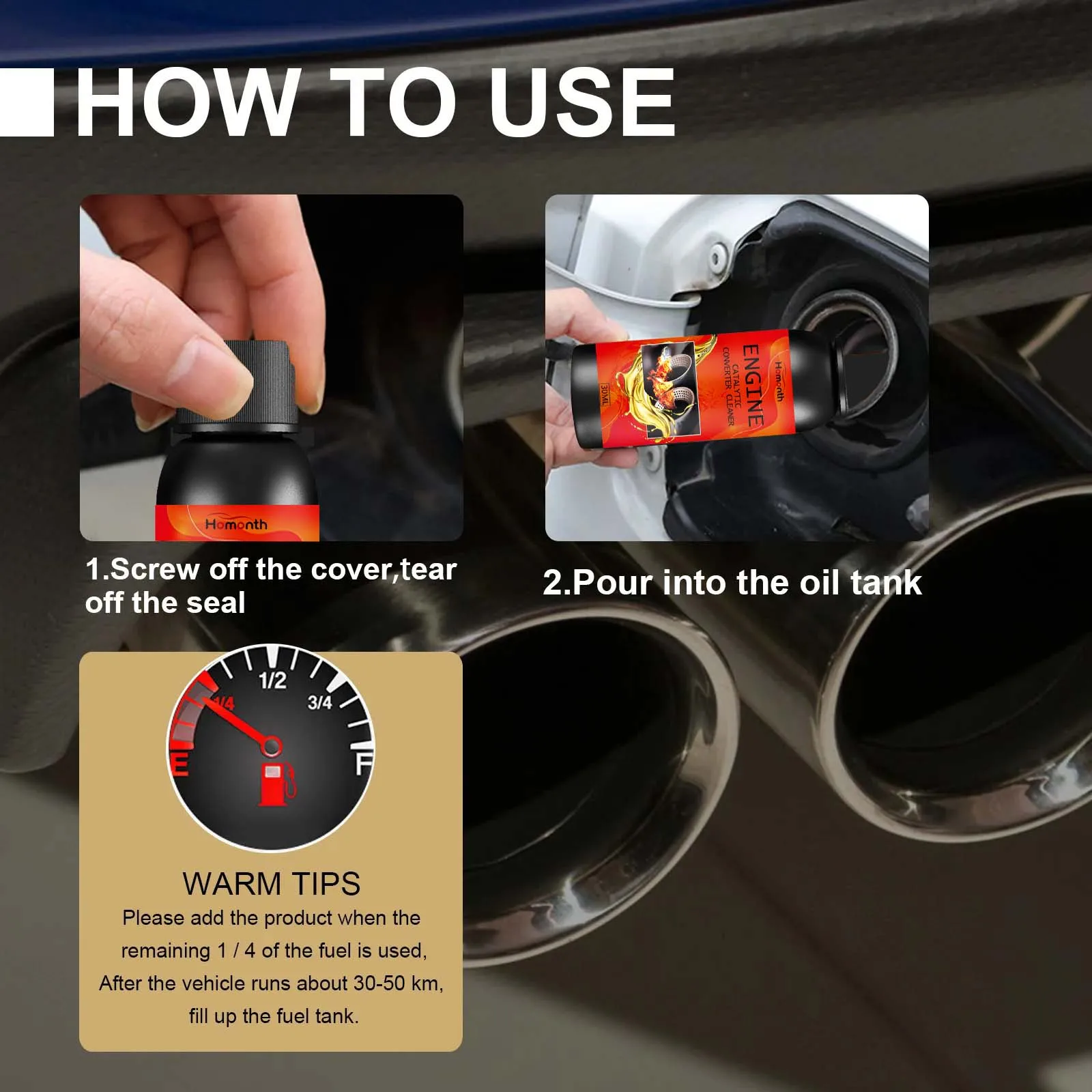 30 ML Car Catalytic Converter Cleaner – Deep Engine Carbon Cleaner Additive 6