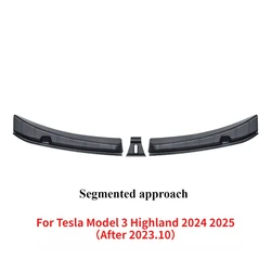 Enhanced Rear Trunk Door Sill Guard - Segmented Protective Strip, Car Interior Accessory, TPE Material (M3 Highland TPE)