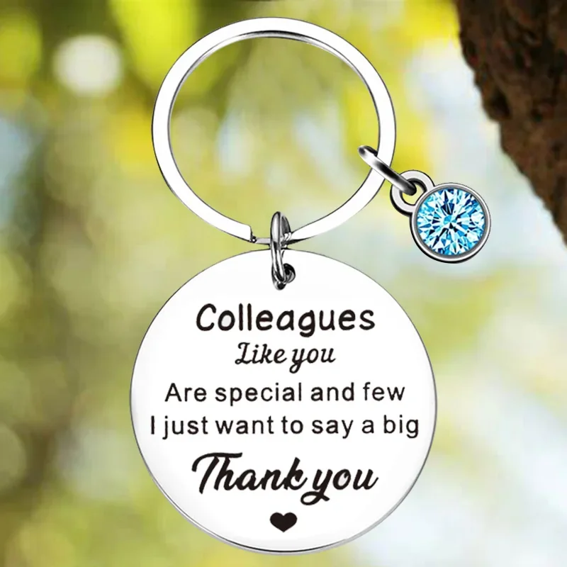 New-Coworker-Gifts-Keychain-Pendant-Colleague-Appreciation-Gifts-Key ...