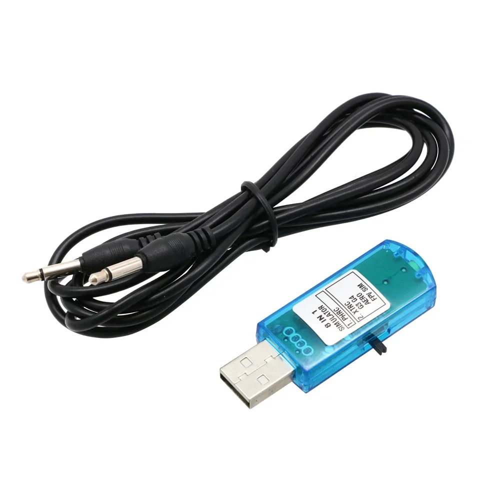 8IN1 8 in 1 USB 비행 시뮬레이터 컴퓨터 비행 시뮬레이터 XTR5 FMS G4 FPV 비행기 헬리콥터 컨트롤러 액세서리