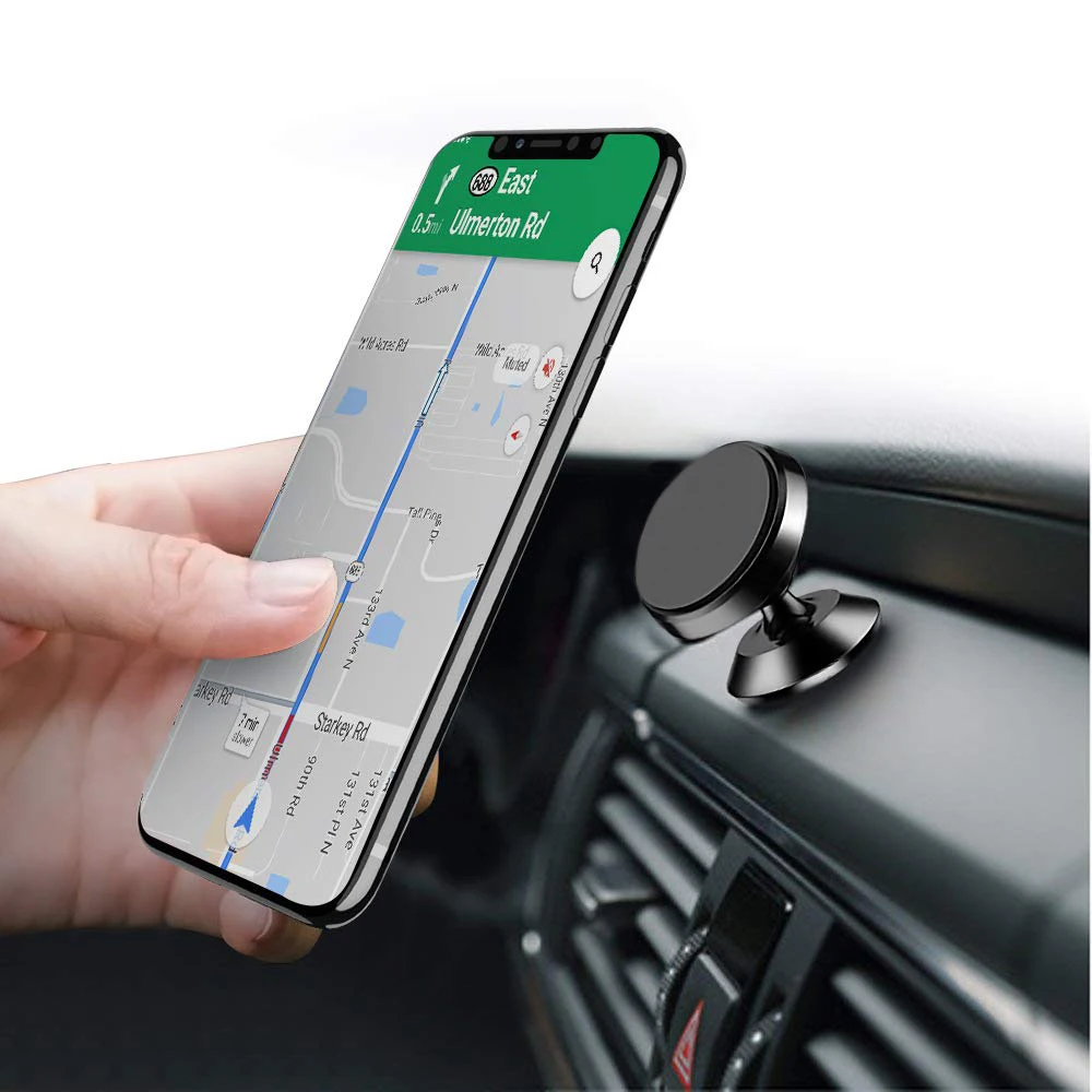 cell phone stand holder Magnetic Car Phone Holder Magnet Mount Mobile Cell Phone Stand GPS Support For iPhone 13 12 11 Pro Max Xiaomi Huawei Samsung cell phone stand
