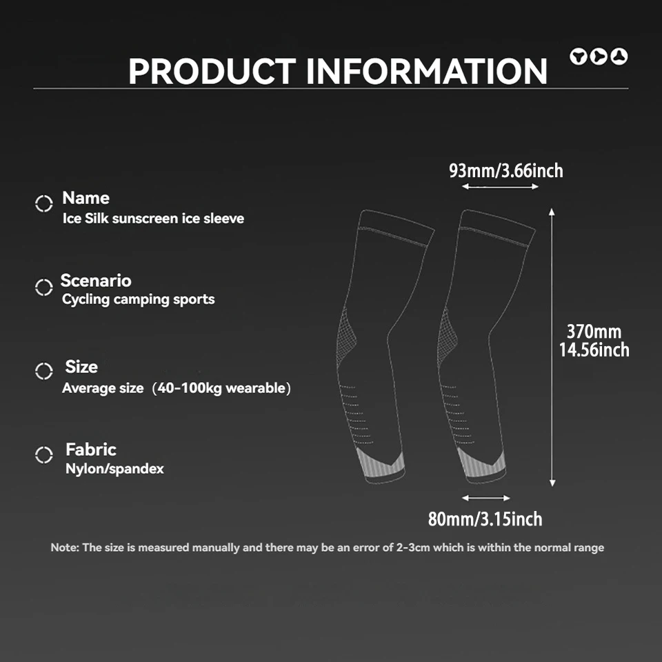 Summer Cycling Sports Arm Compression Sleeves Basketball Running UV Protection Volleyball Sunscreen Driving Sleeves sun protection arm sleeves arm sleeves cooling arm sleeves