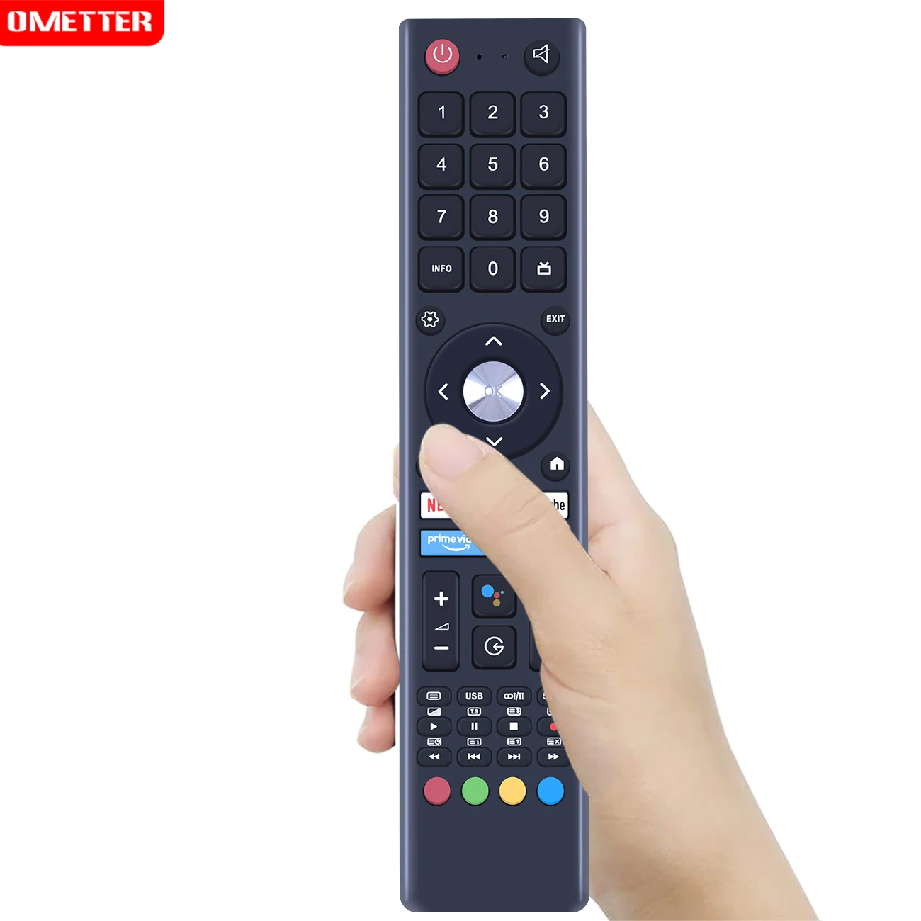 Télécommande Vocale Bluetooth, Pour Changhong Chiq Android Smart Tv L32g7h  U43g7h U50g7h U55g7h U65g7h - Télécommande - AliExpress