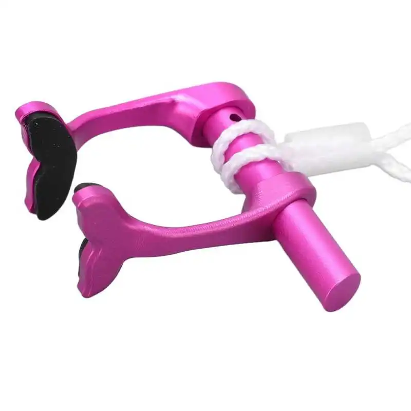 Freediving Nose Clip 25 Degree Angle Non Slip Swimming Nose Plug Adjustable for Diving Training Snorkeling Water Sports