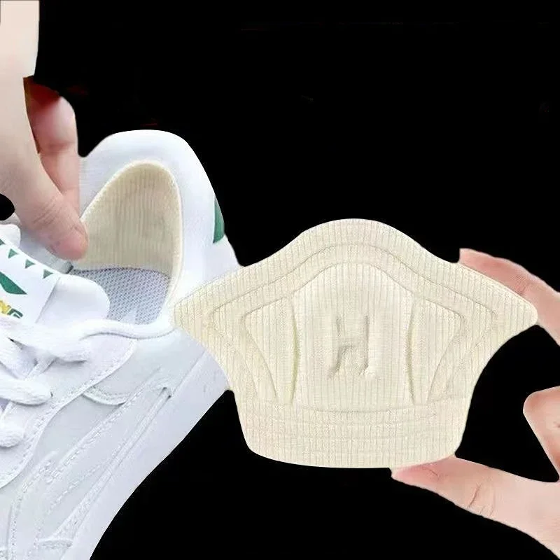 Shoe Heel Pads 2PCS/4PCS Sport Shoes Heel Pads Sneaker Heel Sticker Adjustable Size Antiwear Feet Pad Cushion Back Sticker Protector