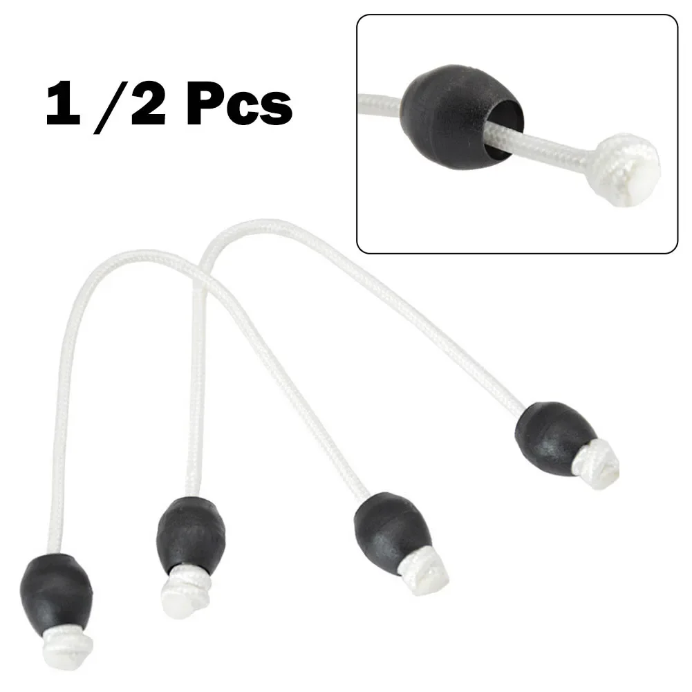 1pc 2pcs 11-12cm Wishbone Rope With Stopper Ball Spearfishing Rubber Latex Band Wishbone V Accessories Water Sports