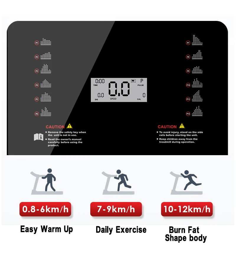 جهاز مشي للاستخدام المنزلي في صالة الألعاب الرياضي...