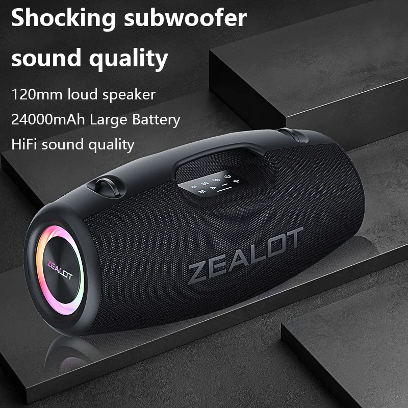 Zealot S78 100W Wireless Speakers, DSP Technology ,Dream