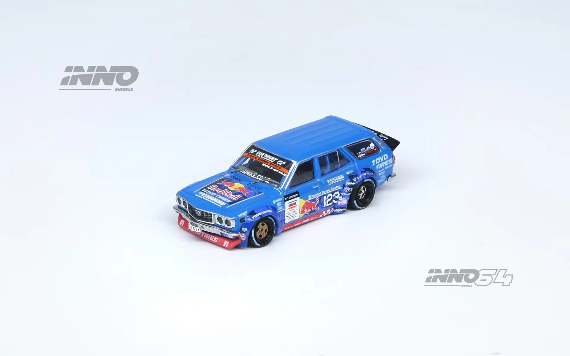 限定inno model 1/64 Mazuda RX3 MAD MIKE 3台 INNO In Stock 1:64 MAD MIKE 1976 MAZDA RX3 Station Wagon