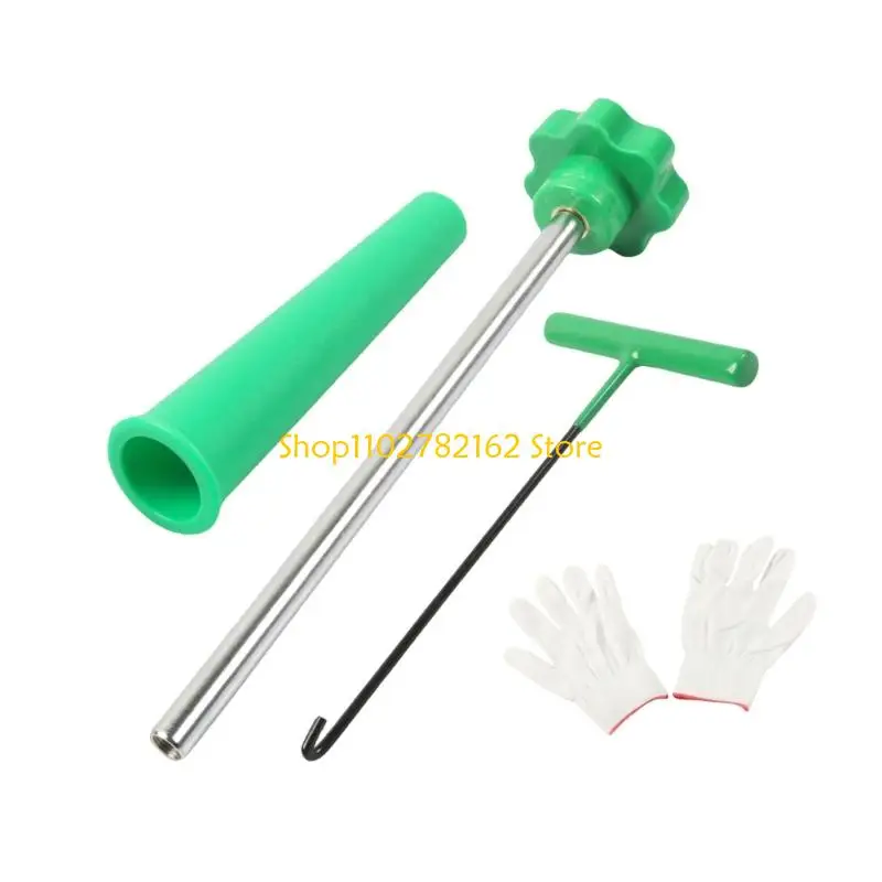 547B 타이어 밸브 스템 풀러 설치 도구 및 자동차 오토바이용 보호 장갑