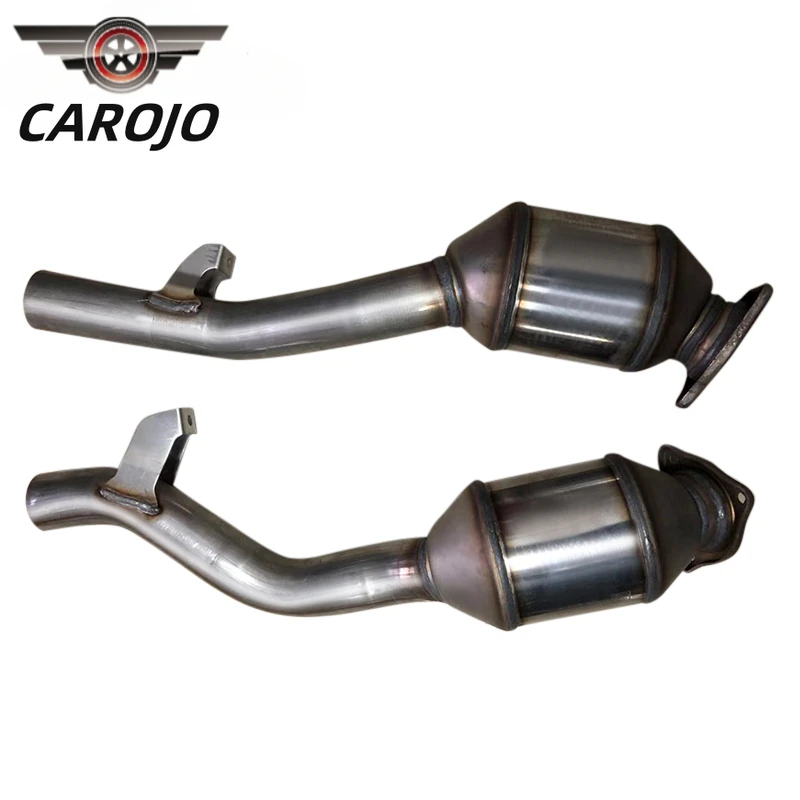 

Pair Rear Catalytic Converter for Porsche Cayenne 4.8 V8 - Gas 2011-2014 Without turbocharger Exhaust Pipe 958113023AX