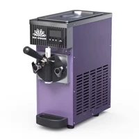 Machine à crème glacée portable commerciale 450W, flexible pour de multiples scénarios, machine à crème glacée molle 4