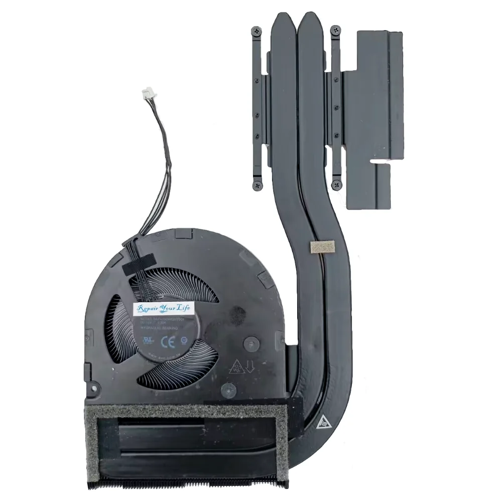 Ventilador e Dissipador de Calor para Lenovo Thinkpad Refrigerador para T15p P15v Gen2 Gen3 At2c3002vv0 Cpu Bapa0908r2hy001 5h41b77308 5h41b7730 - Imagem 3