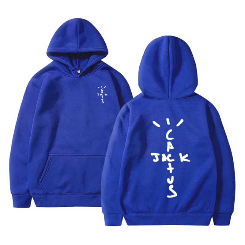 

Hip Hop Hoodies Men Cactus Jack Swag Print Funny Women Harajuku Hooded Sweatshirt Unisex 2024 Spring Casual Loose Pullover Top