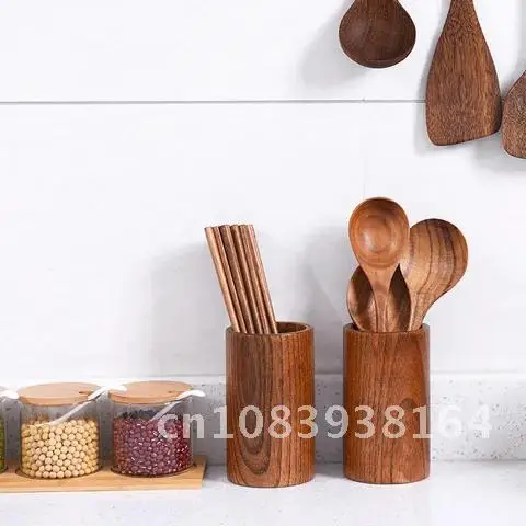 

Kitchen Utensil Holder Drying Rack Tableware Organizer Canister Cooking Chopstick Kitchenware Chopsticks Organizer