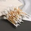 100pcs Double Swabs with Pointed Tip Cotton Swabs for Makeupm Nail Art Bamboo Sticks Pointed Multi-Purpose Makeup Tools CXN-02 6
