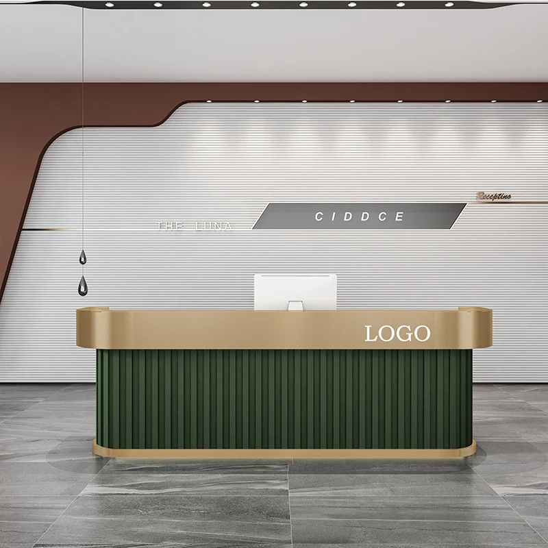

Stand Salon Reception Desk Supermarket Grocery Store Standing Office Luxury Reception Desk Modern Empfangstheke Bar Furniture