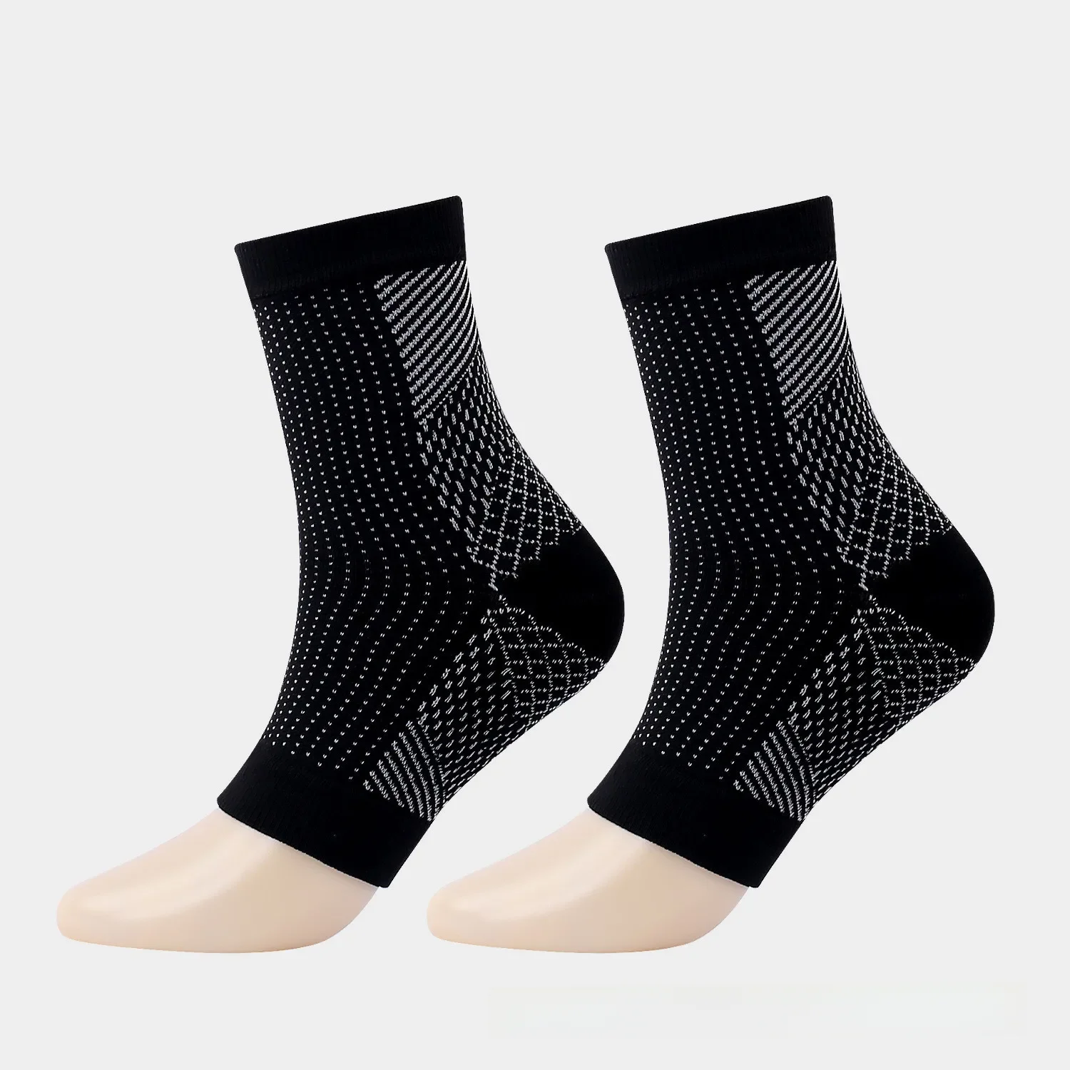 Ankle socks Cross-border Sports Breathable Pressure Elastic Full Open Toe Foot Protection