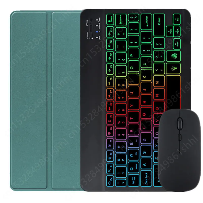 Vibrant Backlit Keyboard Case with Multi-Language Support