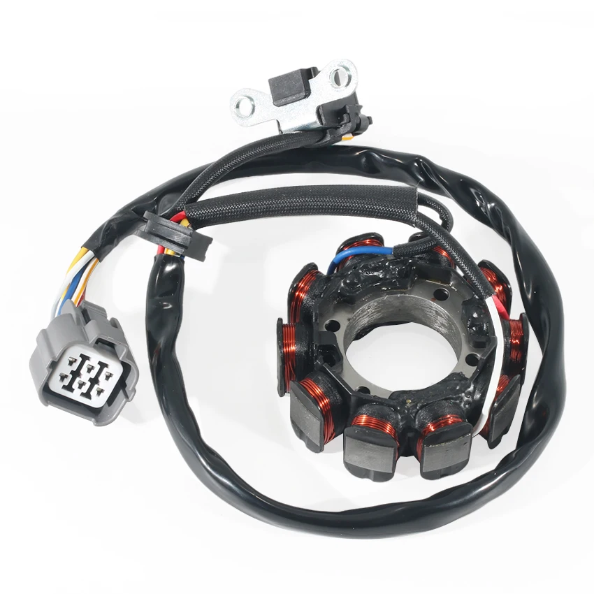 오토바이 발전기 고정자 코일, 가와사키 KLX450R KLX450A8F KLX450A9F 용, OEM:21003-0070 OEM:21003-0090
