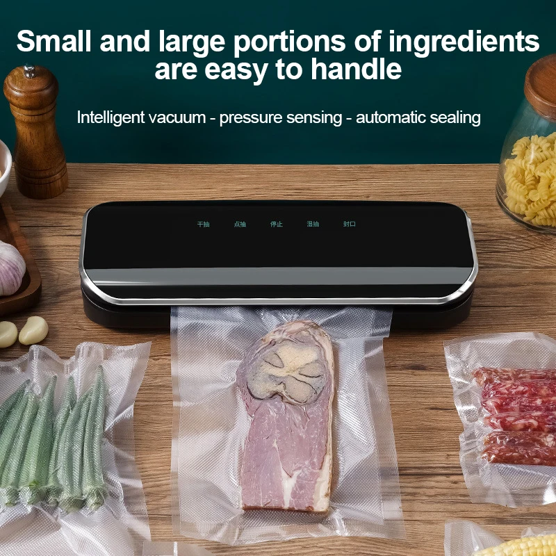 PortableFoodVacuumSealer110V220VFullautomaticHousehold