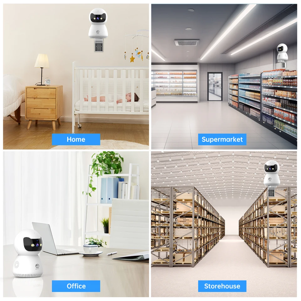 5MP 3MP Smart Home Wireless IP Camera