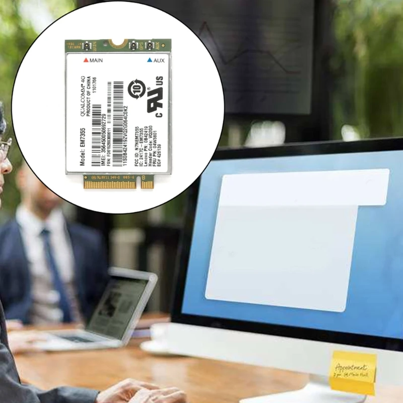 

Module Wireless AirPrime EM7355 Gobi5000 WWAN Card NGFF for ThinkPadL440