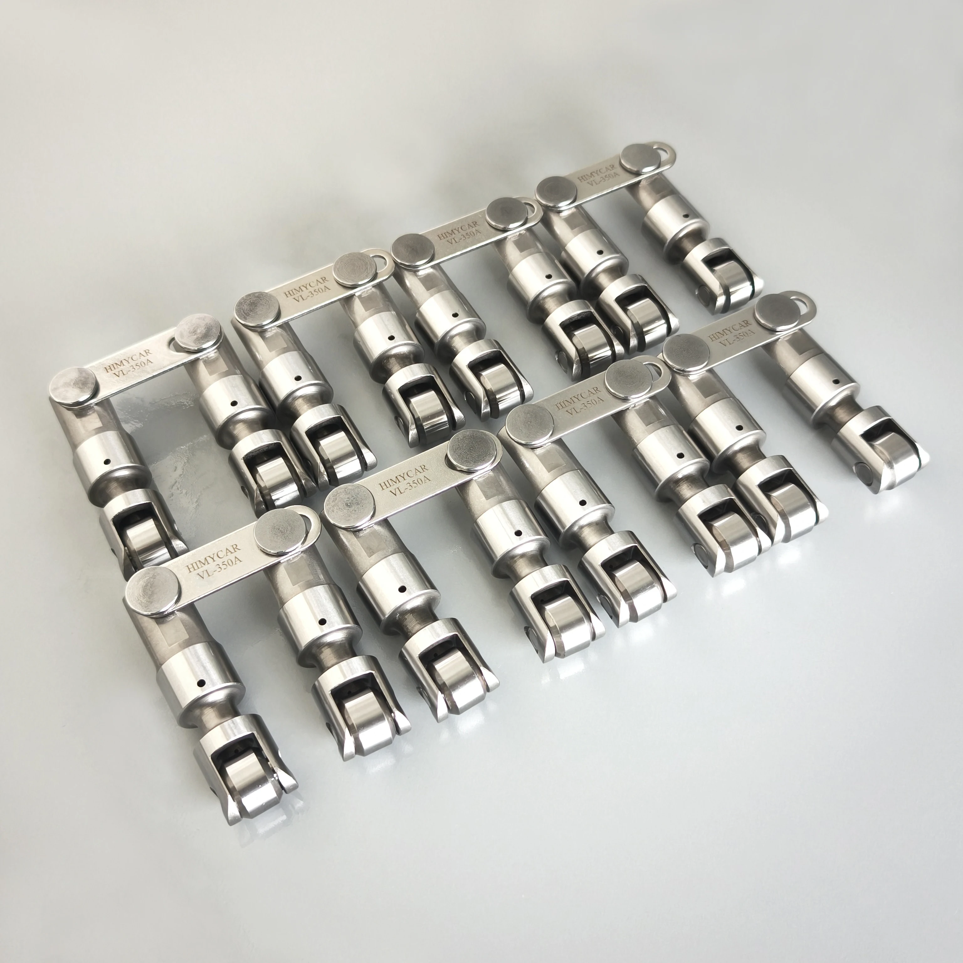 Elevadores De Rodillo Sólidos Pro Racer Para SBC Chevy/GM 265-400 – Barra De Enlace Vertical, HIMYCAR VL-350A