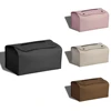 1 Household Pu Leather Tissue Box, Desktop Decoration, Suitable For Dining Room, Living Room, Kitchen, Tissue Storage Box 6