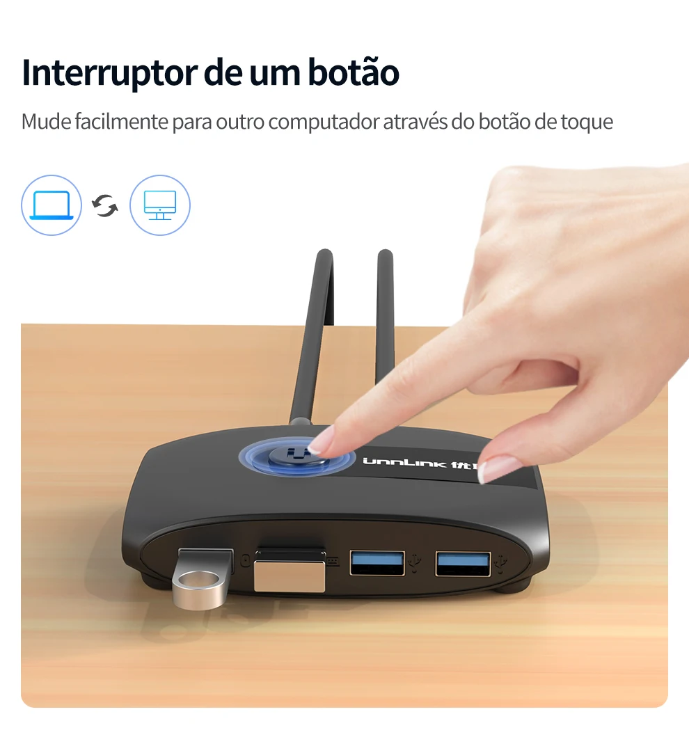 kvm interruptor para windows10 pc teclado mouse