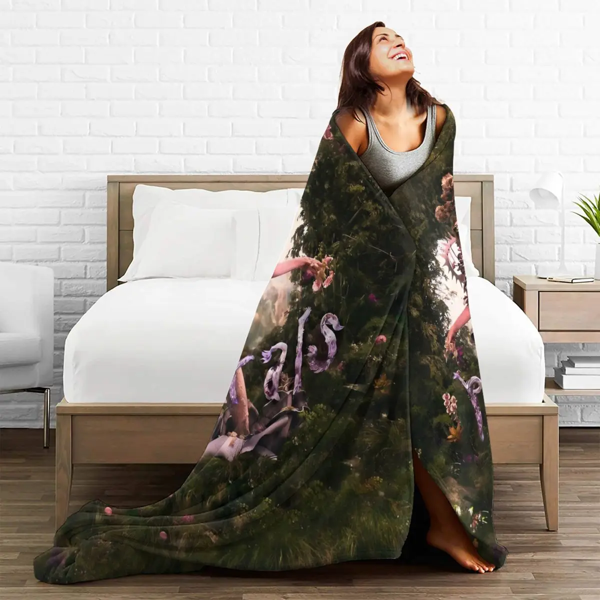 Melanies Singer Portals Blankets Martinez Music Album Decorative Flannel Throw Blanket For Couch Bed Warm Bedspread Gift Idea 2