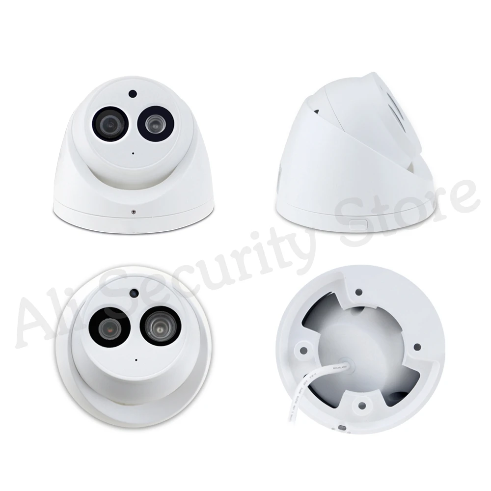 Dahua IP Camera IPC-HDW4631C-A 6MP HD POE Metal Case Built-in MIC Night Vision Surveillance Video For IPC Webcam