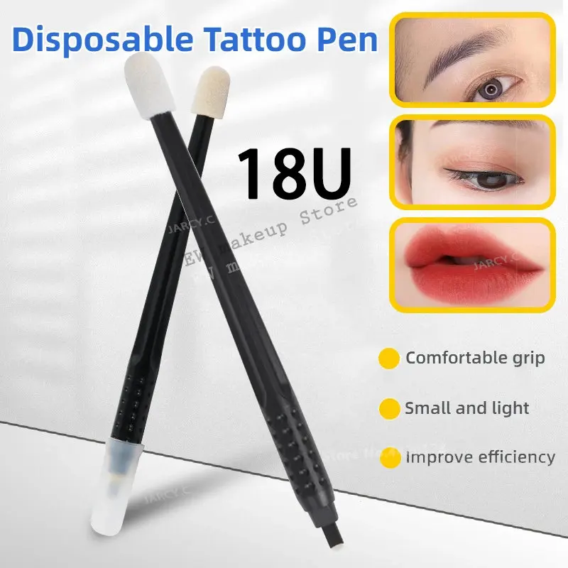 

Tattoo Pen Disposable Eyebrow Tattooing Pen Microblading Lip Eyebrow Line Pen Independent Packaging Professional Tattoo Supplies