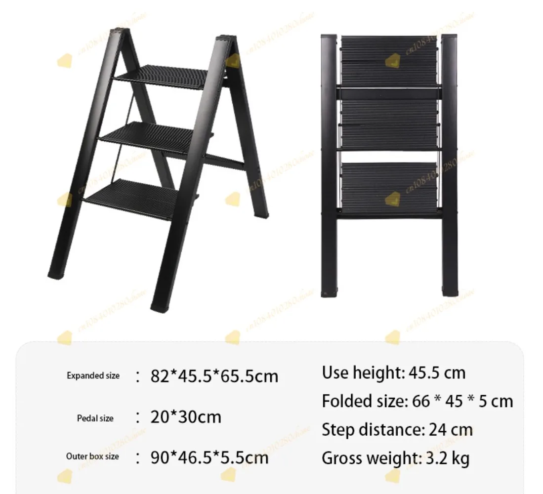 Hot Selling Adjustable Tripod Ladder Aluminum Double Step Home Stair Lift