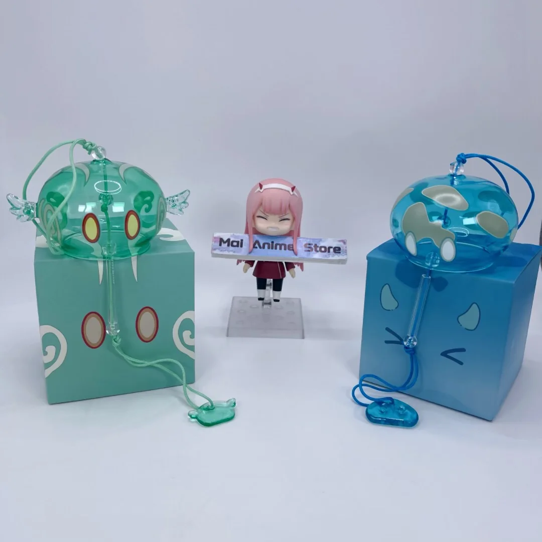 Genshin Impact Wind Chime Anime Slime Wind Bells Pendants Genshin Slime Borosilicate Glass Chimes Japanese House Decoration Gift 2
