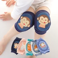 Baby Knee Pad Girls Boys Anti-slip Summer Mesh Knee Pads Newborn Protector Crawling Elbow Cushion Children Leg Warmer Kneecaps 1