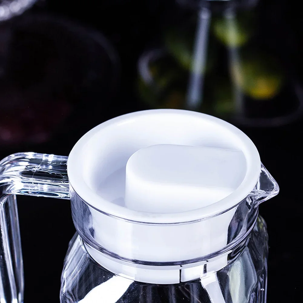 Plastic Juice JUG Pitcher Transparent Bottle For Kitchen Fridge Drink Storage